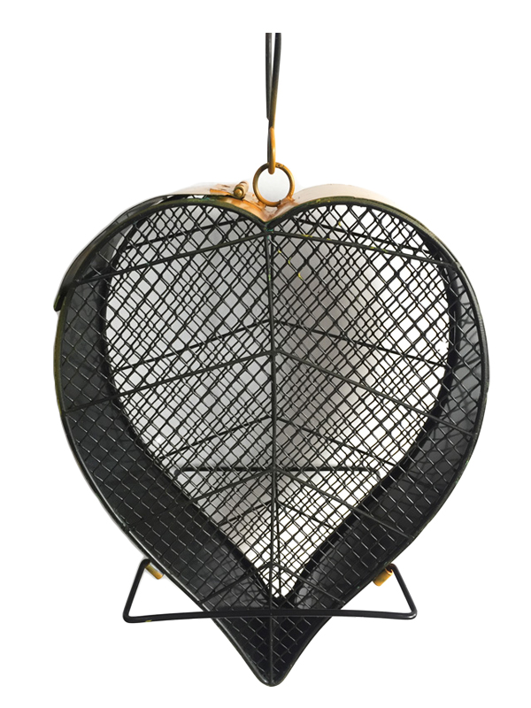 Heart leaf mesh feeder